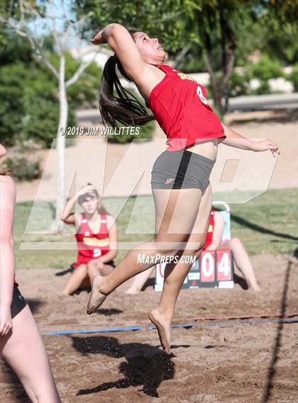 Thumbnail 1 in Seton Catholic vs Combs (McQueen Park)  photogallery.