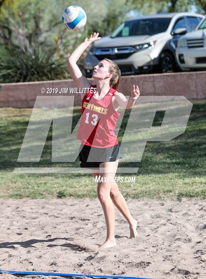 Thumbnail 1 in Seton Catholic vs Combs (McQueen Park)  photogallery.