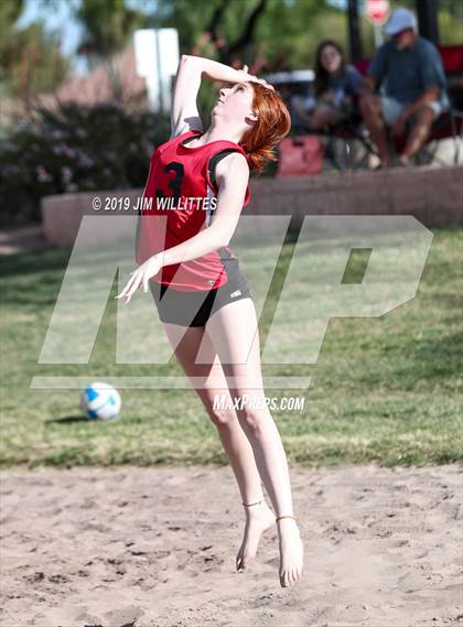 Thumbnail 2 in Seton Catholic vs Combs (McQueen Park)  photogallery.