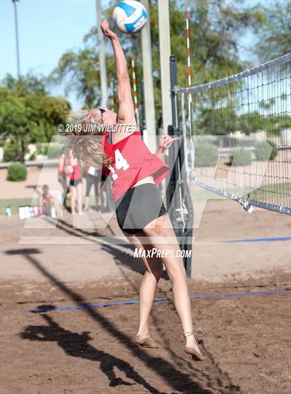 Thumbnail 2 in Seton Catholic vs Combs (McQueen Park)  photogallery.