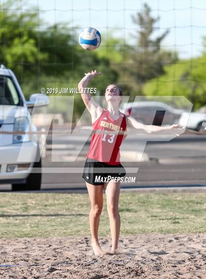 Thumbnail 3 in Seton Catholic vs Combs (McQueen Park)  photogallery.