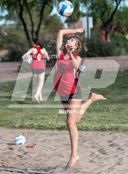 Thumbnail 1 in Seton Catholic vs Combs (McQueen Park)  photogallery.