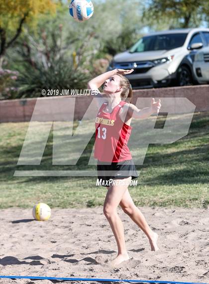 Thumbnail 2 in Seton Catholic vs Combs (McQueen Park)  photogallery.