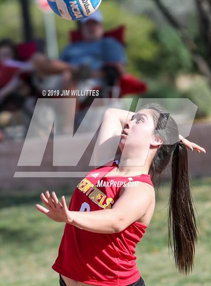 Thumbnail 2 in Seton Catholic vs Combs (McQueen Park)  photogallery.