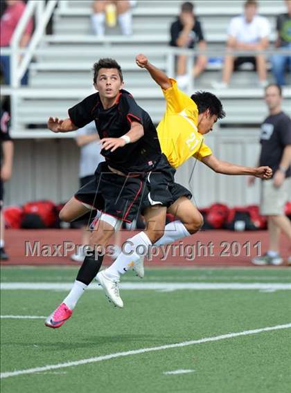 Thumbnail 3 in Mt. Pleasant vs Lovejoy (4A Region 2 Semifinals) photogallery.