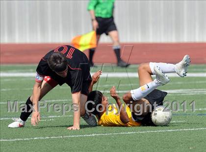 Thumbnail 2 in Mt. Pleasant vs Lovejoy (4A Region 2 Semifinals) photogallery.