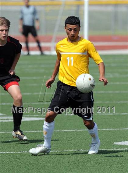 Thumbnail 3 in Mt. Pleasant vs Lovejoy (4A Region 2 Semifinals) photogallery.