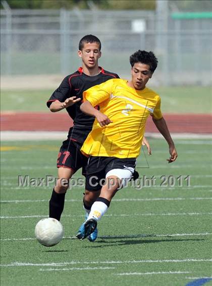 Thumbnail 2 in Mt. Pleasant vs Lovejoy (4A Region 2 Semifinals) photogallery.