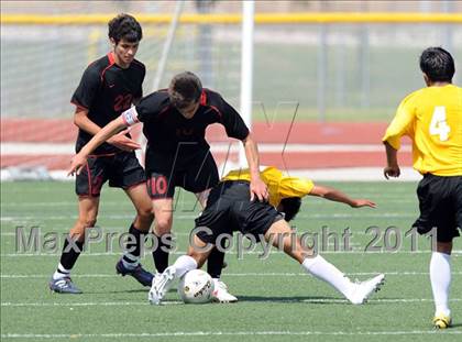 Thumbnail 3 in Mt. Pleasant vs Lovejoy (4A Region 2 Semifinals) photogallery.