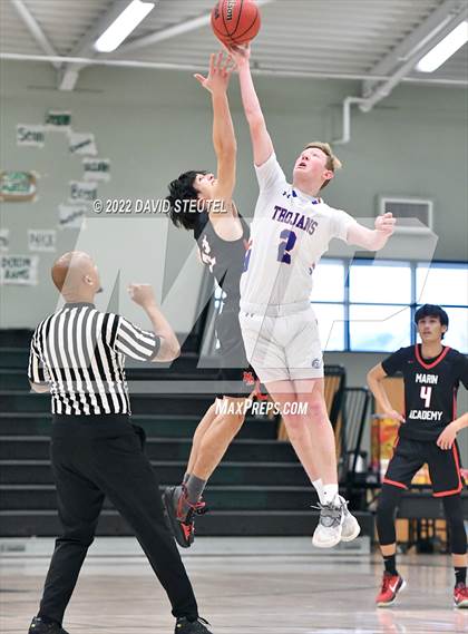 Thumbnail 1 in Marin Acadamy vs. Durham (Steve Cauchi Ram Jam) photogallery.