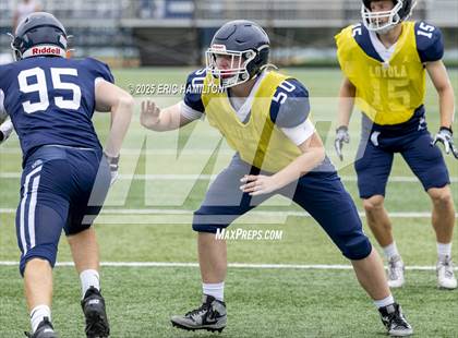 Thumbnail 3 in Loyola (Blue/White Scrimmage)  photogallery.