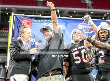 Thumbnail 3 in Northside vs. Lee County (GHSA Class 6A Championship) photogallery.