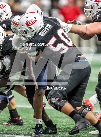 Thumbnail 1 in Northside vs. Lee County (GHSA Class 6A Championship) photogallery.