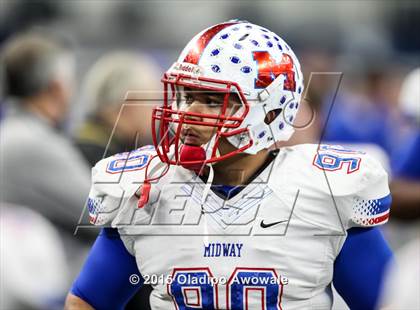 Thumbnail 1 in Midway vs. Highland Park (UIL 6A Region II Area Playoff) photogallery.