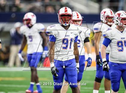 Thumbnail 2 in Midway vs. Highland Park (UIL 6A Region II Area Playoff) photogallery.