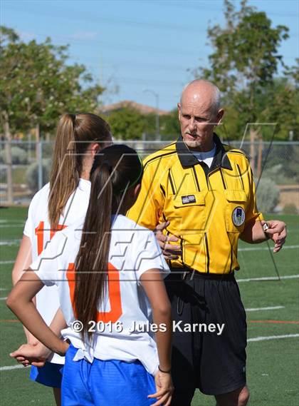 Thumbnail 1 in JV: Bishop Gorman vs Desert Pines photogallery.