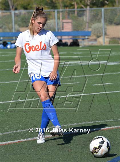 Thumbnail 3 in JV: Bishop Gorman vs Desert Pines photogallery.