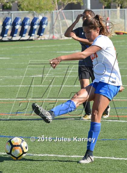 Thumbnail 1 in JV: Bishop Gorman vs Desert Pines photogallery.