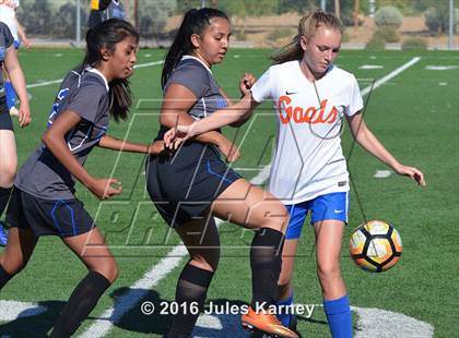 Thumbnail 2 in JV: Bishop Gorman vs Desert Pines photogallery.