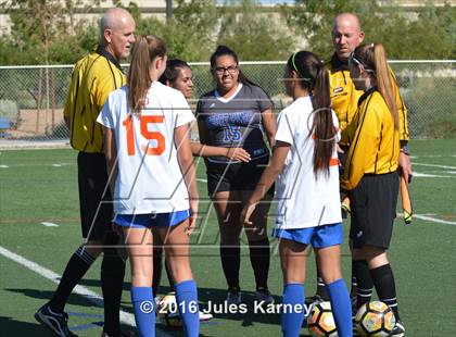 Thumbnail 2 in JV: Bishop Gorman vs Desert Pines photogallery.