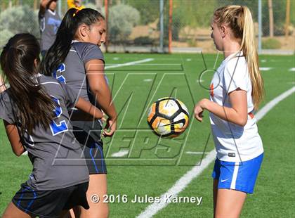 Thumbnail 3 in JV: Bishop Gorman vs Desert Pines photogallery.