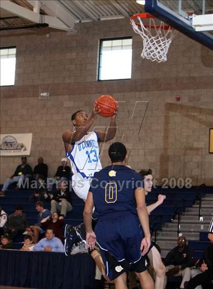 Thumbnail 1 in Campbell Hall vs O'Connell (Mission Prep Christmas Classic)  photogallery.