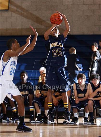 Thumbnail 3 in Campbell Hall vs O'Connell (Mission Prep Christmas Classic)  photogallery.