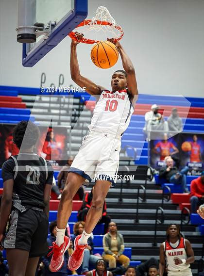 Thumbnail 3 in Houston vs Marion (Memphis Hoopfest) photogallery.