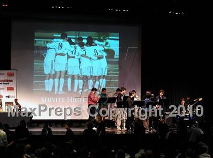 Thumbnail 2 in Servite Ceremony (Tour of Champions) photogallery.