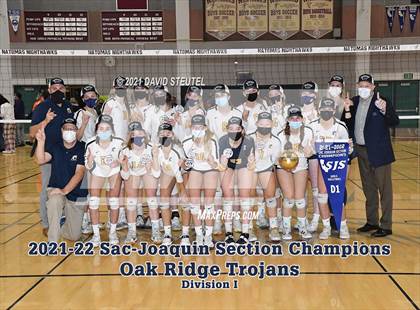 Thumbnail 2 in Cosumnes Oaks vs. Oak Ridge (CIF SJS D1 Final) photogallery.