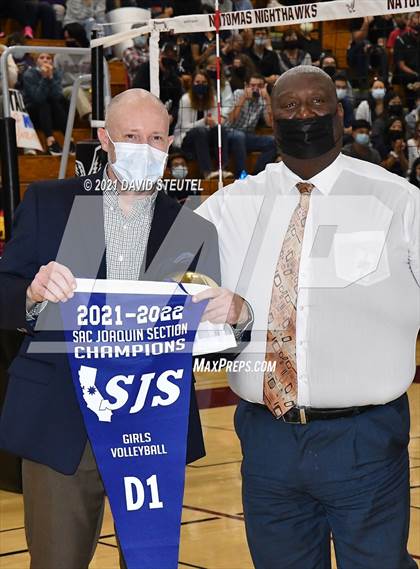 Thumbnail 3 in Cosumnes Oaks vs. Oak Ridge (CIF SJS D1 Final) photogallery.