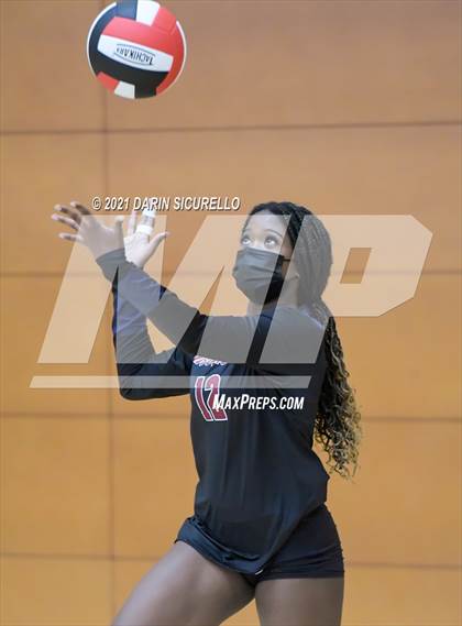 Thumbnail 2 in McClintock vs. Arizona Lutheran Academy (EPIC Tournament Chandler Prep Invite)  photogallery.
