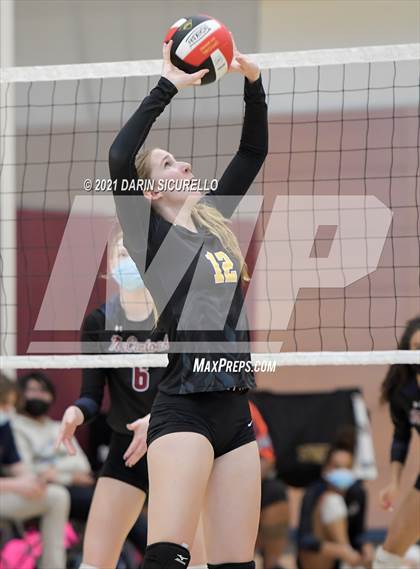 Thumbnail 2 in McClintock vs. Arizona Lutheran Academy (EPIC Tournament Chandler Prep Invite)  photogallery.