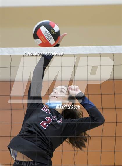 Thumbnail 3 in McClintock vs. Arizona Lutheran Academy (EPIC Tournament Chandler Prep Invite)  photogallery.