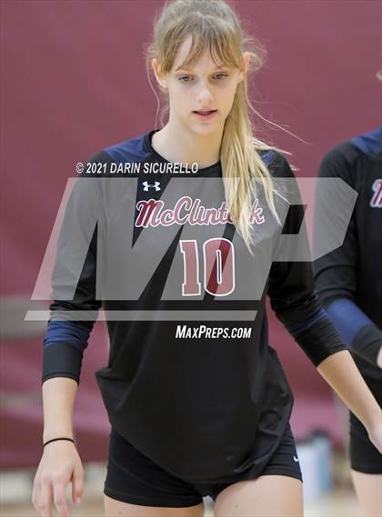 Thumbnail 2 in McClintock vs. Arizona Lutheran Academy (EPIC Tournament Chandler Prep Invite)  photogallery.