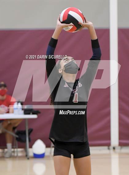 Thumbnail 2 in McClintock vs. Arizona Lutheran Academy (EPIC Tournament Chandler Prep Invite)  photogallery.
