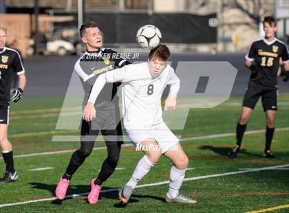 Thumbnail 1 in Quaker Valley vs. Lancaster Mennonite (PIAA Class 2A Final) photogallery.