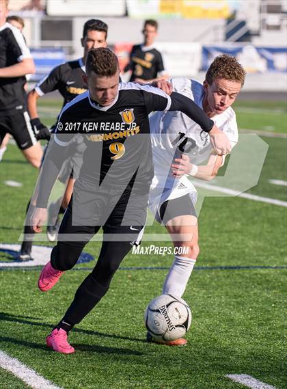 Thumbnail 3 in Quaker Valley vs. Lancaster Mennonite (PIAA Class 2A Final) photogallery.