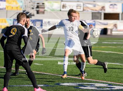 Thumbnail 1 in Quaker Valley vs. Lancaster Mennonite (PIAA Class 2A Final) photogallery.