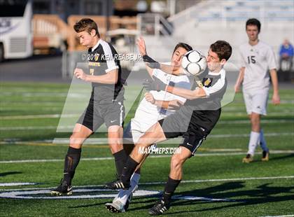Thumbnail 2 in Quaker Valley vs. Lancaster Mennonite (PIAA Class 2A Final) photogallery.