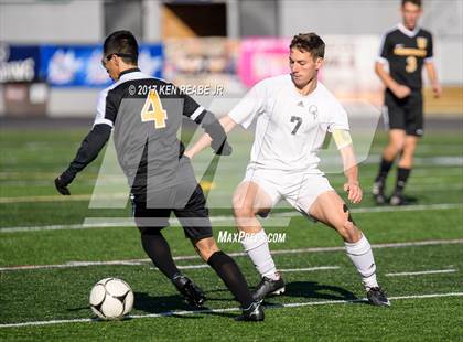 Thumbnail 2 in Quaker Valley vs. Lancaster Mennonite (PIAA Class 2A Final) photogallery.