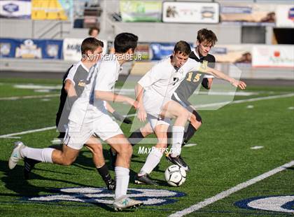 Thumbnail 1 in Quaker Valley vs. Lancaster Mennonite (PIAA Class 2A Final) photogallery.