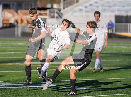 Thumbnail 1 in Quaker Valley vs. Lancaster Mennonite (PIAA Class 2A Final) photogallery.