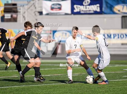 Thumbnail 1 in Quaker Valley vs. Lancaster Mennonite (PIAA Class 2A Final) photogallery.