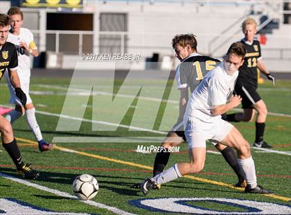Thumbnail 1 in Quaker Valley vs. Lancaster Mennonite (PIAA Class 2A Final) photogallery.