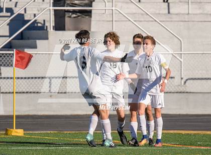 Thumbnail 3 in Quaker Valley vs. Lancaster Mennonite (PIAA Class 2A Final) photogallery.
