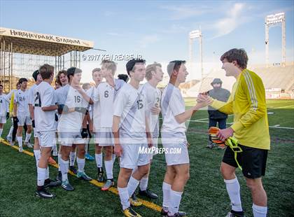 Thumbnail 3 in Quaker Valley vs. Lancaster Mennonite (PIAA Class 2A Final) photogallery.