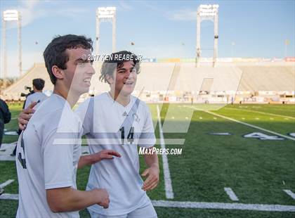 Thumbnail 3 in Quaker Valley vs. Lancaster Mennonite (PIAA Class 2A Final) photogallery.
