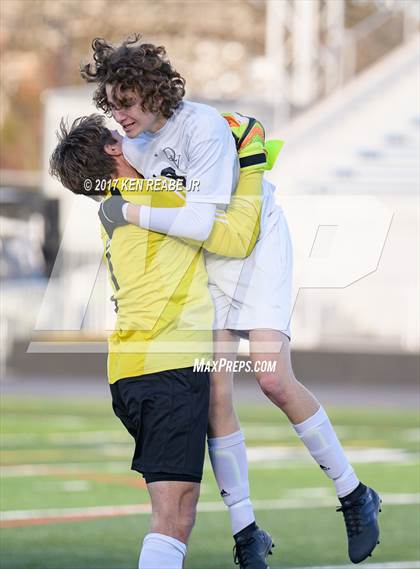 Thumbnail 3 in Quaker Valley vs. Lancaster Mennonite (PIAA Class 2A Final) photogallery.