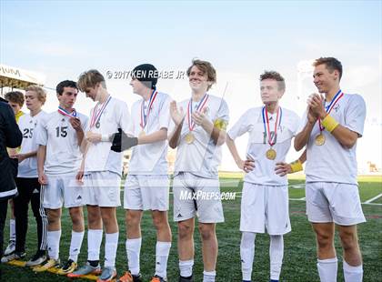 Thumbnail 3 in Quaker Valley vs. Lancaster Mennonite (PIAA Class 2A Final) photogallery.